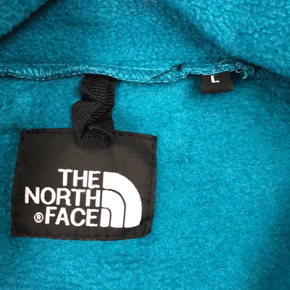 The North Face Blue & Black Fleece Zip-Up Jacket - Picture 4 of 6